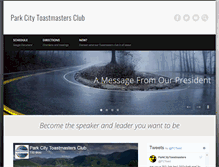 Tablet Screenshot of pctoastmasters.com